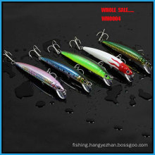 Wholesale Wh0004 Promotion High Quality Five Color Hard Lure Minnow